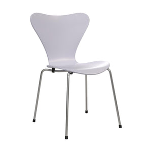 Fritz Hansen Series 7 vlinderstoel chrome 7:14 AM Violet