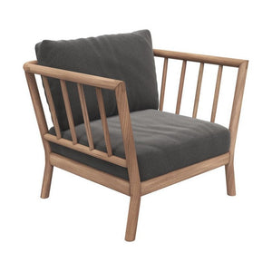 Fritz Hansen Skagerak Tradition loungestoel grijs