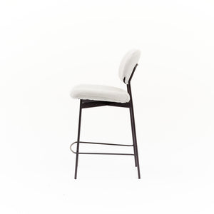 HelloChair HC51 Fedja barkruk San Remo Naturel vierpoot zwart