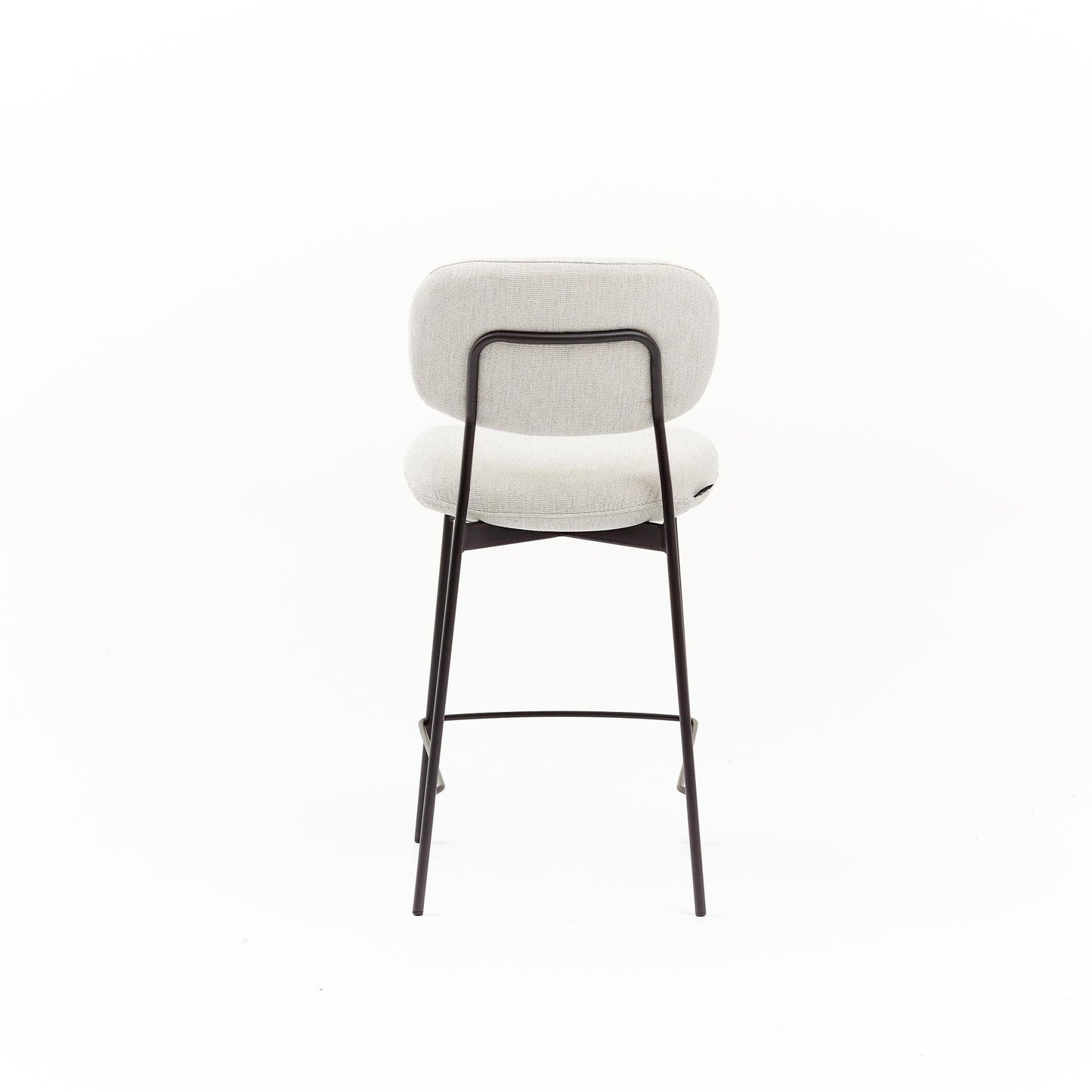 HelloChair HC51 Fedja barkruk San Remo Naturel vierpoot zwart