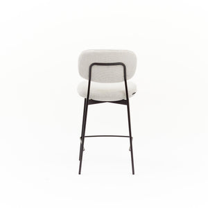 HelloChair HC51 Fedja barkruk San Remo Naturel vierpoot zwart