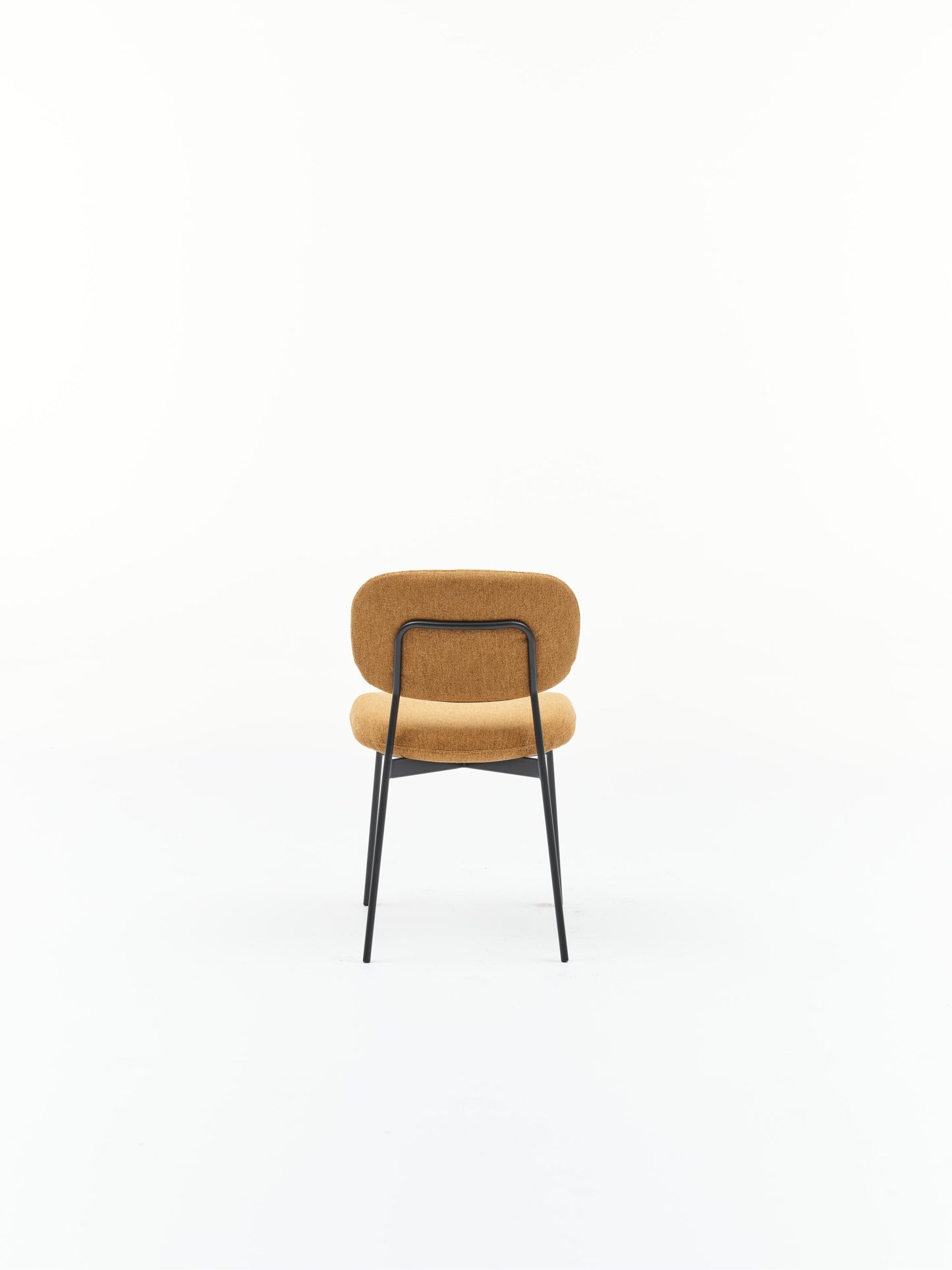 HelloChair HC33 Fedja eetkamerstoel San Remo Yellow vierpoot zwart