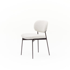 HelloChair HC33 Fedja eetkamerstoel San Remo Naturel vierpoot zwart