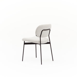 HelloChair HC33 Fedja eetkamerstoel San Remo Naturel vierpoot zwart