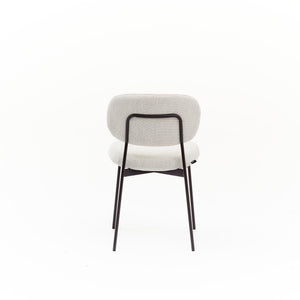 HelloChair HC33 Fedja eetkamerstoel San Remo Naturel vierpoot zwart