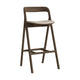 Bolia Fenri barkruk H75 Monza Beige donker geolied eiken