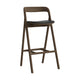 Bolia Fenri barkruk H65 Sydney Black donker geolied eiken