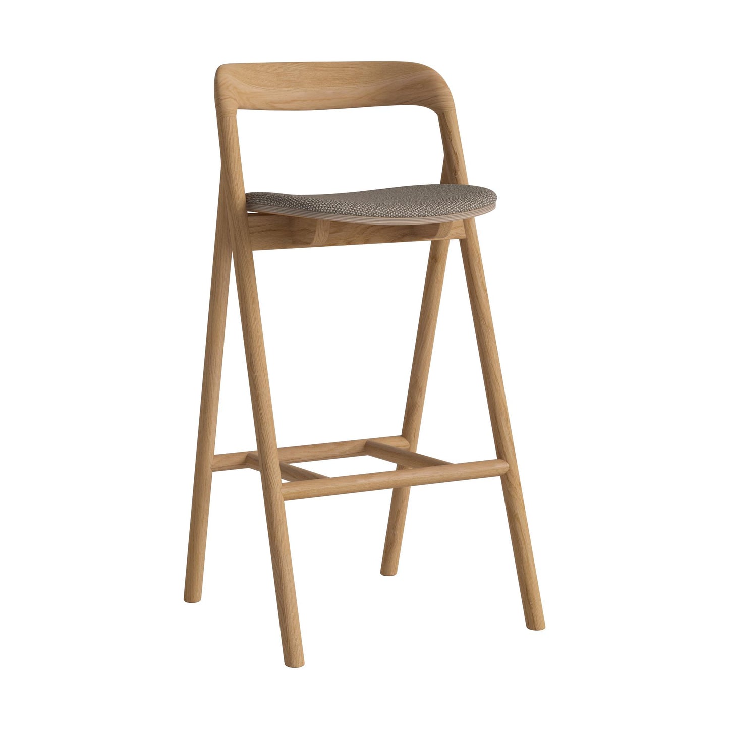 Bolia Fenri barkruk H65 Monza Light Brown geolied eiken
