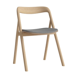 Bolia Fenri eetkamerstoel Soil Light Grey wit geolied eiken