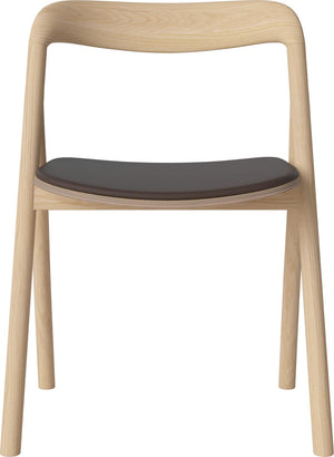 Bolia Fenri eetkamerstoel Sydney Brown wit geolied eiken