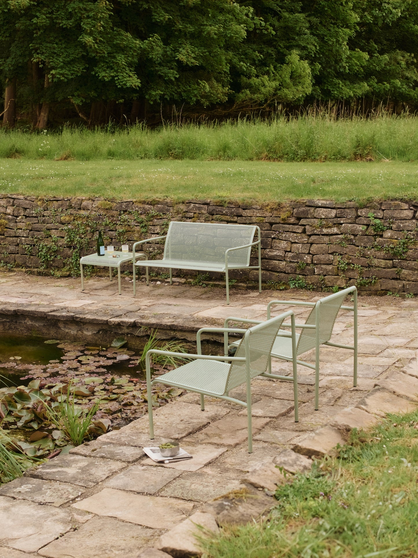 Ferm Living Dapple loungestoel Tea Green