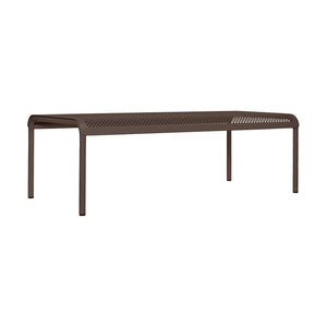 Ferm Living Dapple Low tuintafel 114x57 cm Dark Chocolate