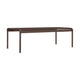 Ferm Living Dapple Low tuintafel 114x57 cm Dark Chocolate
