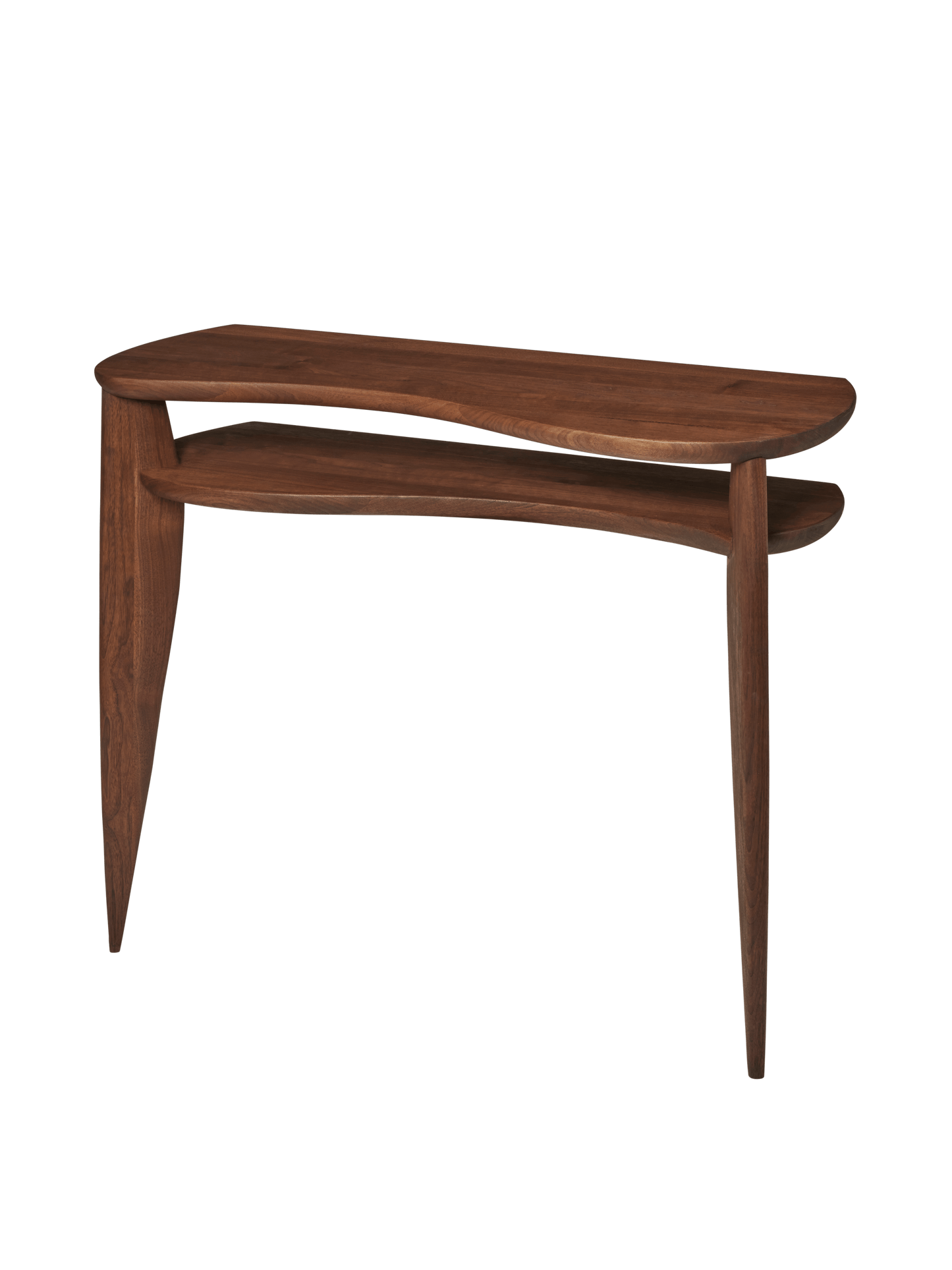 Ferm Living Feve bijzettafel Walnoot