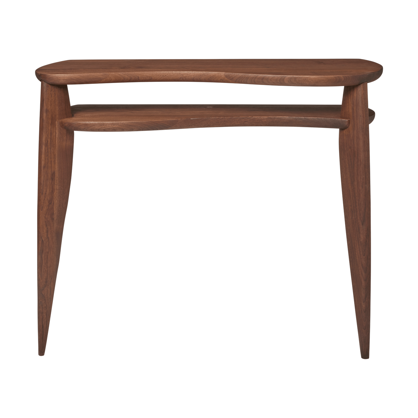 Ferm Living Feve bijzettafel Walnoot