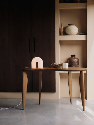 Ferm Living Feve bureau Walnoot