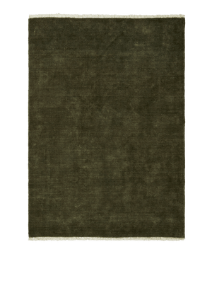 Ferm Living Firth vloerkleed Dark Olive