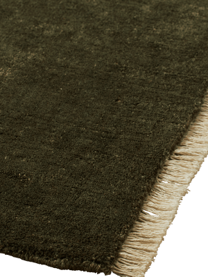 Ferm Living Firth vloerkleed Dark Olive