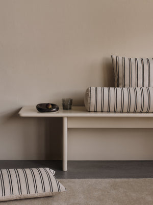 Ferm Living Rink eetkamerbank 200 cm Eggshell
