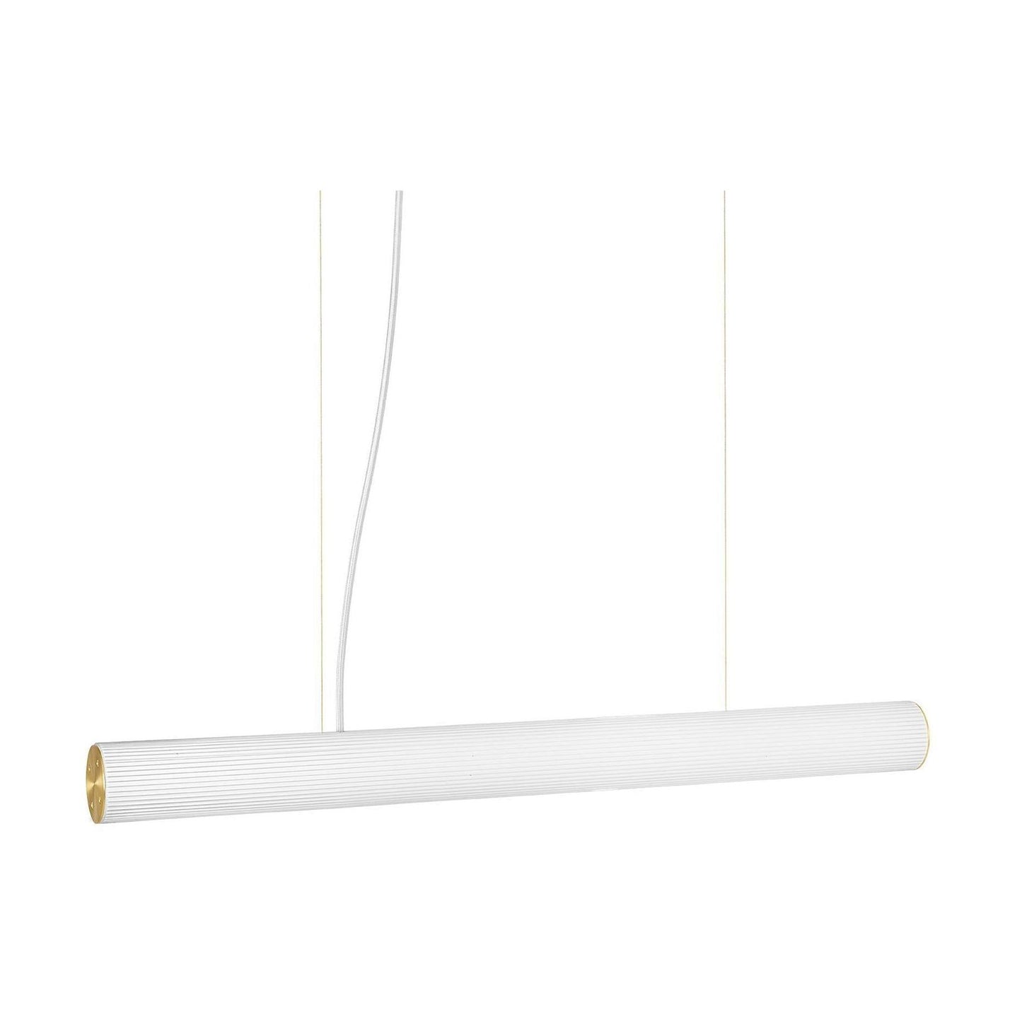 Ferm Living Vuelta 100 hanglamp White / Brass