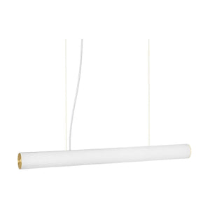 Ferm Living Vuelta 100 hanglamp White / Brass