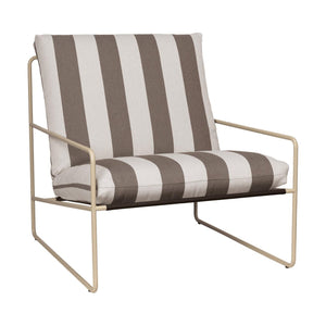 Ferm Living Desert 1-zits tuinbank Cashmere/Chocolate