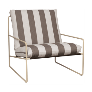 Ferm Living Desert 1-zits tuinbank Cashmere/Chocolate