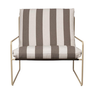 Ferm Living Desert 1-zits tuinbank Cashmere/Chocolate