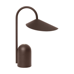 Ferm Living Arum tafellamp Dark Chocolate