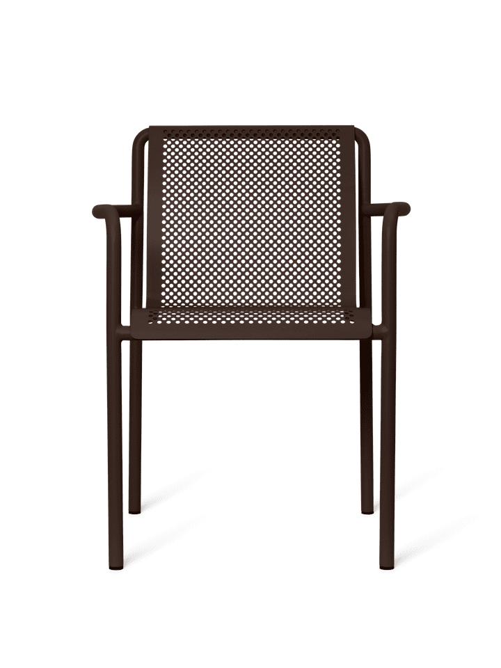 Ferm Living Dapple tuinstoel met armleuning Dark Chocolate