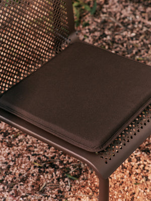 Ferm Living Dapple zitkussen voor tuinstoel Dark Chocolate