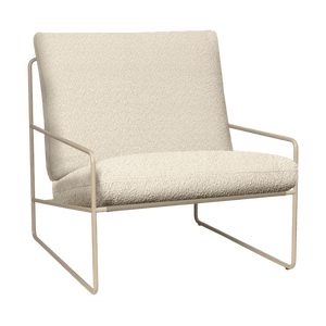 Ferm Living Desert 1-zits tuinbank Cashmere/Off-white
