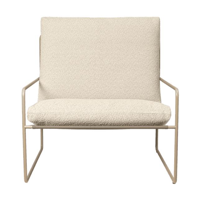 Ferm Living Desert 1-zits tuinbank Cashmere/Off-white