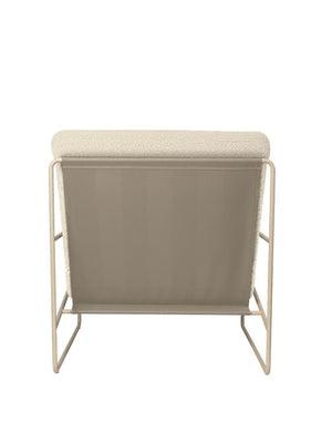 Ferm Living Desert 1-zits tuinbank Cashmere/Off-white