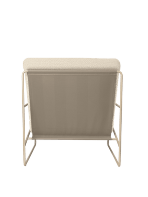 Ferm Living Desert 1-zits tuinbank Cashmere/Off-white