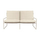 Ferm Living Desert 2-zits tuinbank Cashmere/Off-white