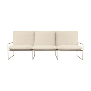 Ferm Living Desert 3-zits tuinbank Crème