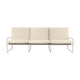 Ferm Living Desert 3-zits tuinbank Crème