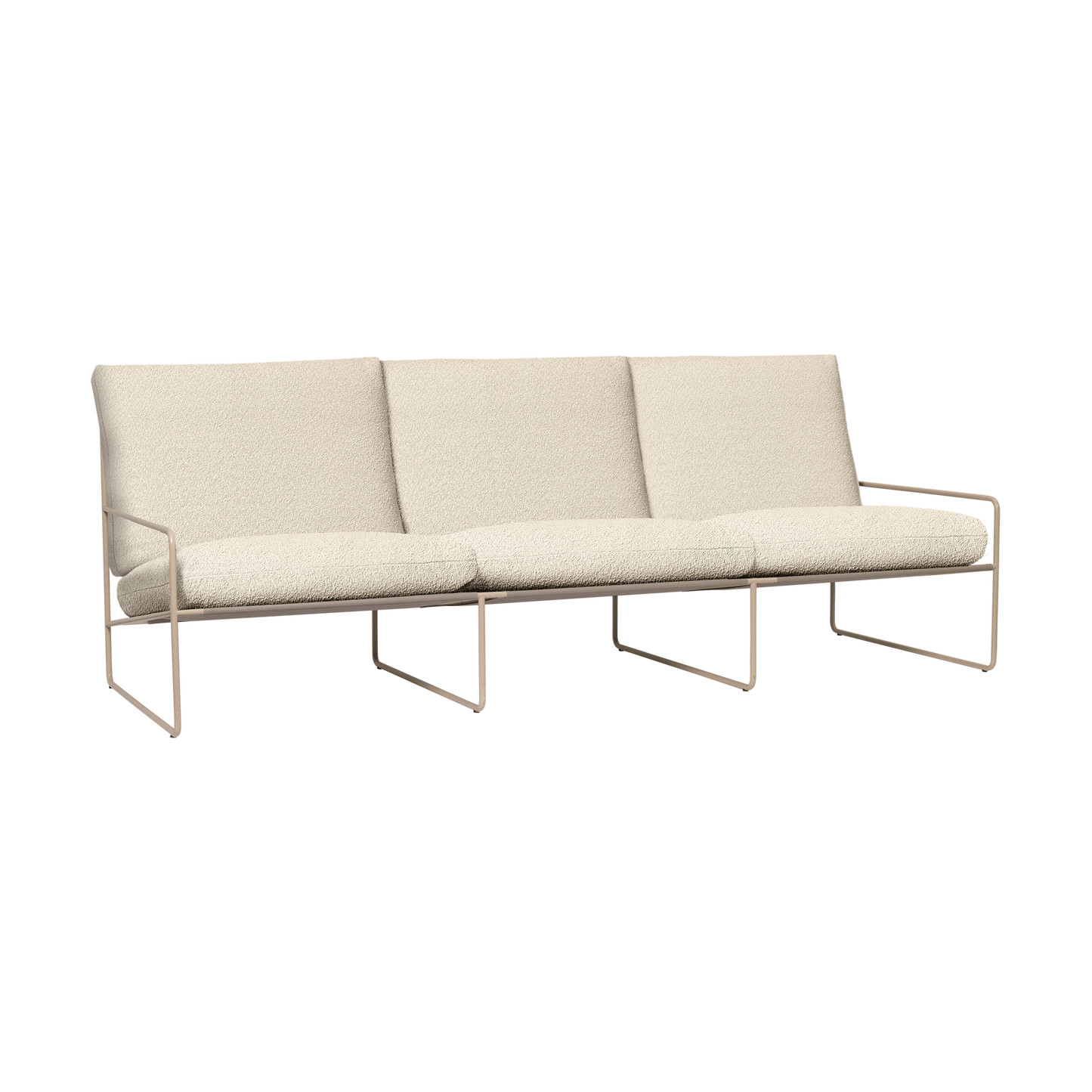 Ferm Living Desert 3-zits tuinbank Crème