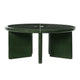 Ferm Living Deya salontafel Ø80 cm Dark Green