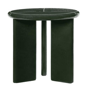 Ferm Living Deya bijzettafel Ø47 cm Dark Green