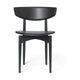 Ferm Living Herman eetkamerstoel Vegea Black poot black