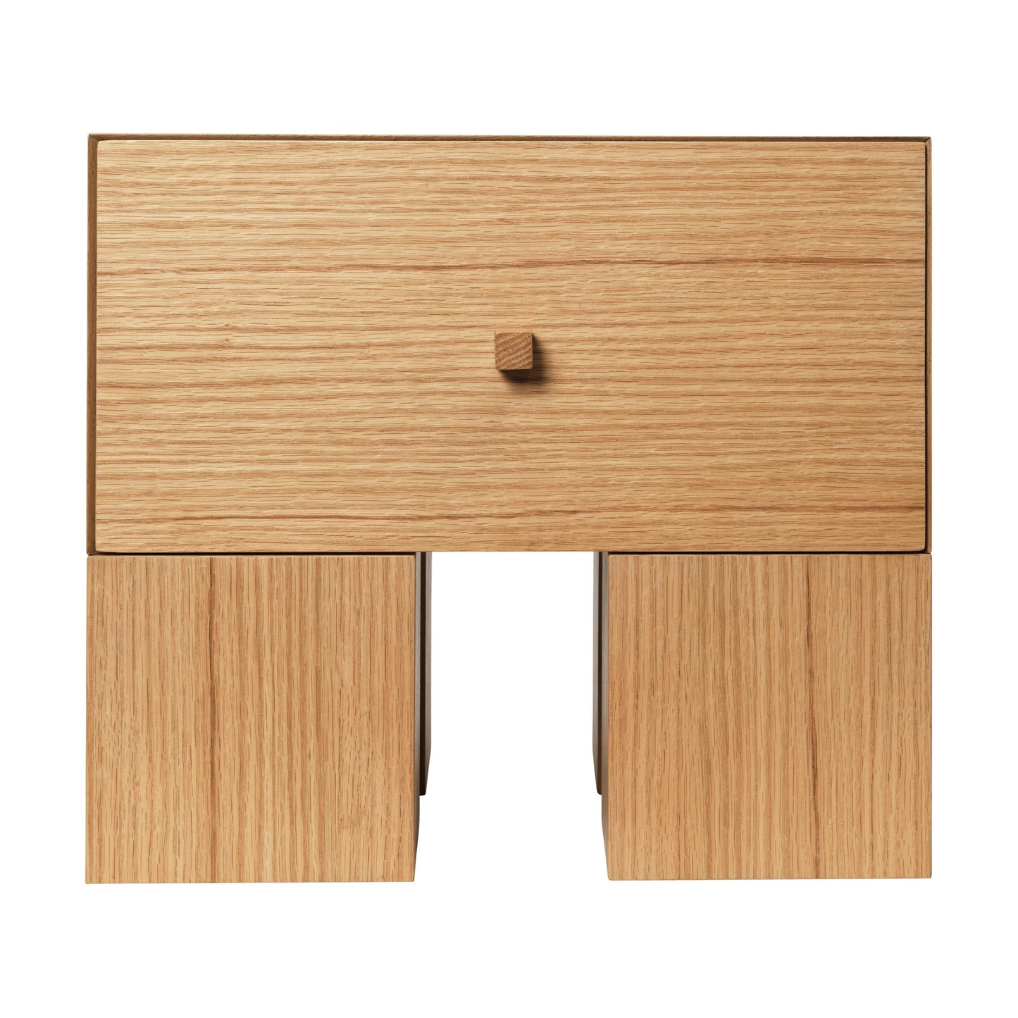 Ferm Living Kuben nachtkastje 45x40 cm Naturel