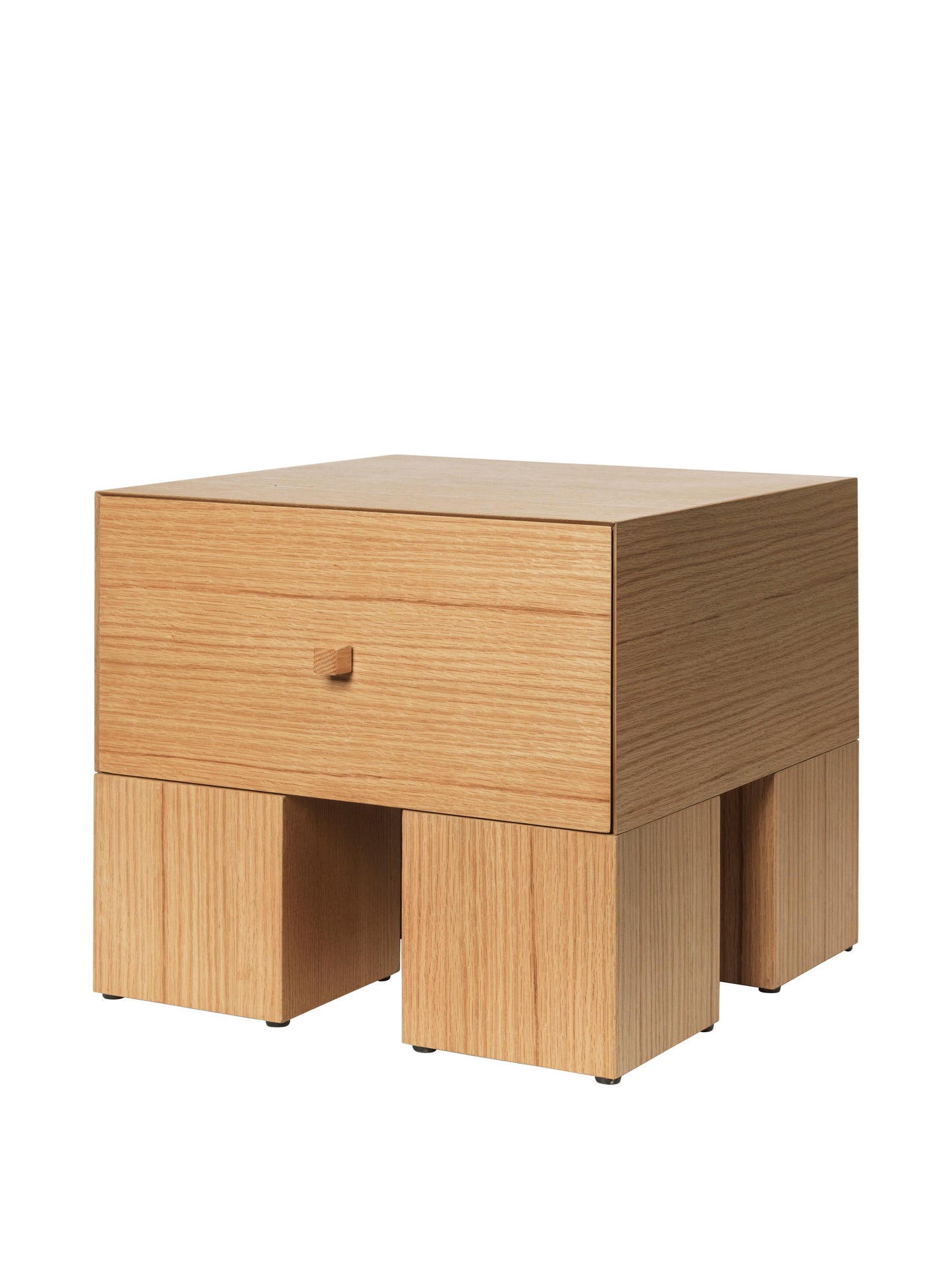 Ferm Living Kuben nachtkastje 45x40 cm Natural