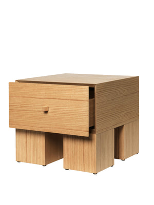 Ferm Living Kuben nachtkastje 45x40 cm Natural