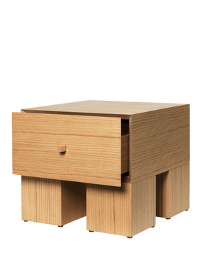 Ferm Living Kuben nachtkastje 45x40 cm Naturel