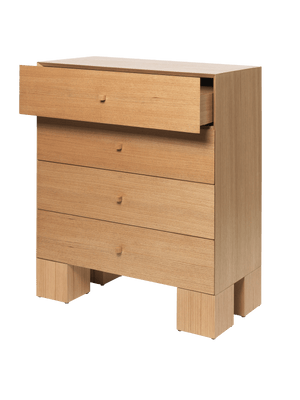 Ferm Living Kuben opbergkast 90x107,5 cm Naturel