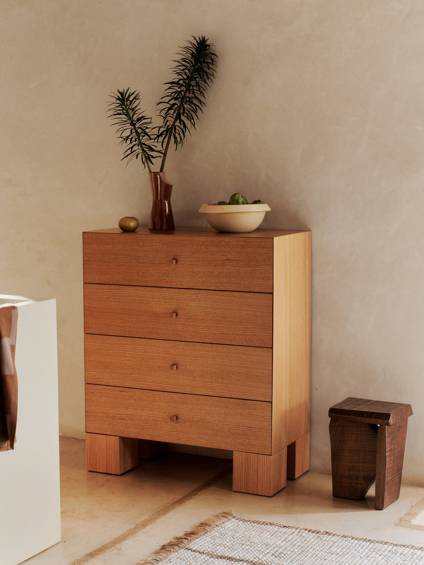 Ferm Living Kuben opbergkast 90x107,5 cm Naturel