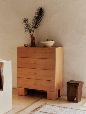 Ferm Living Kuben opbergkast 90x107,5 cm Naturel