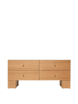 Ferm Living Kuben opbergkast 135x62,5 cm Naturel